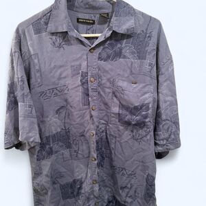 Pierre Cardin blue Hawaiian shirt Size L #hawaiian #summer